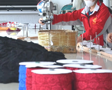 Owning fabric and floral lace factory,which help our customers to save the cost and control the quality very well.